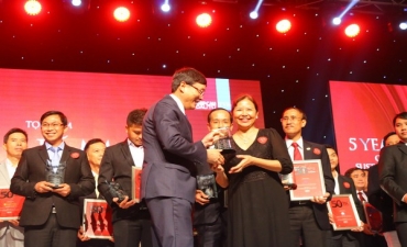 Traphaco tiếp tục được trao giải Top 50 Doanh nghiệp kinh doanh hiệu quả nhất Việt Nam